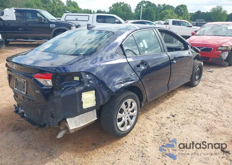 2022 Toyota Corolla Le из США, поврежденный, VIN 5YFEPMAE8NP321767